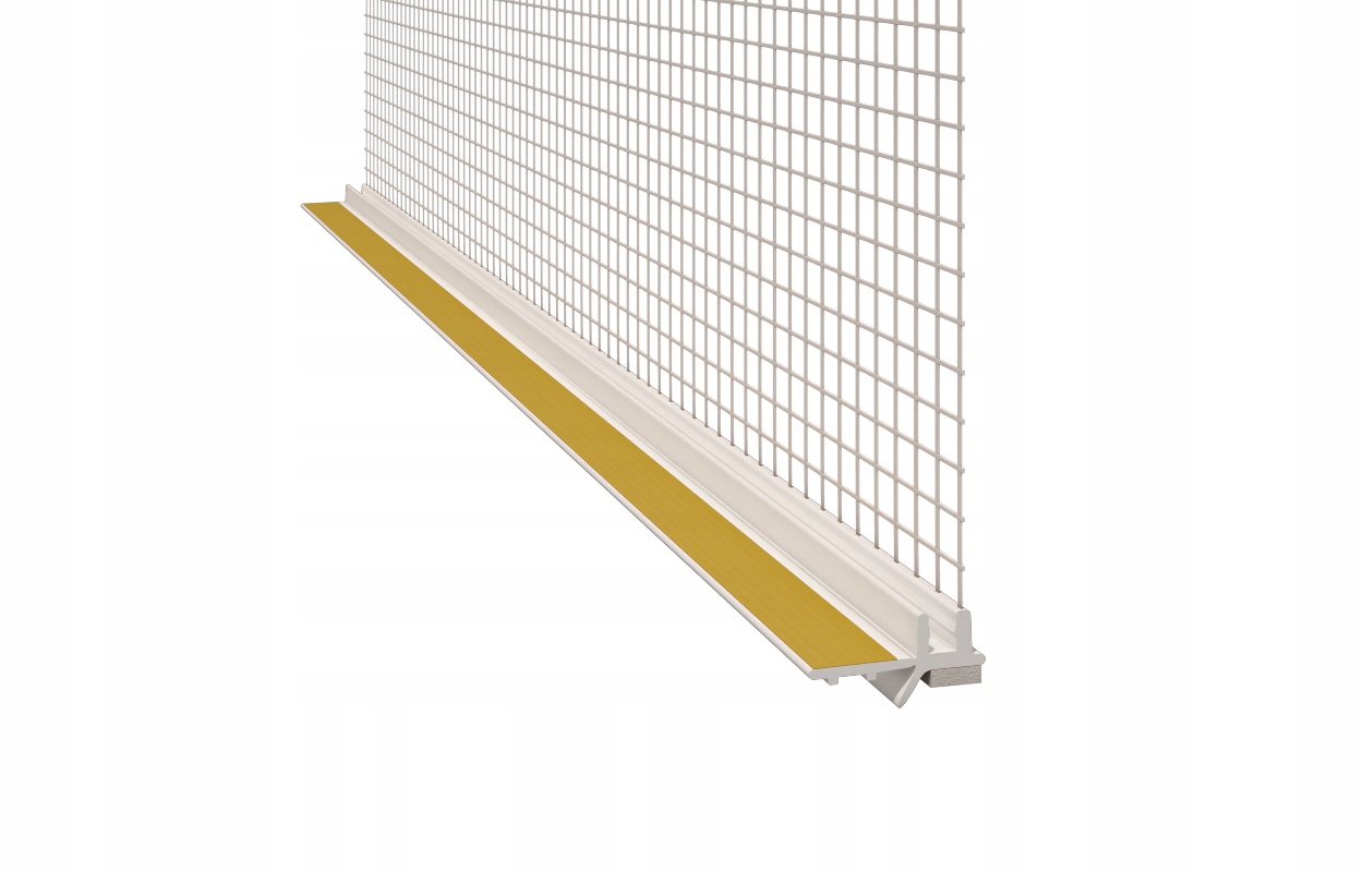 

Listwa Profil przyokienny z siatką biała 1,5mb 150
