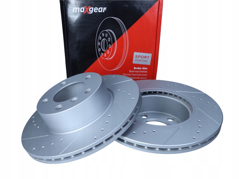 Maxgear Brzdový Kotouč Bmw Přední 1/3/4 1,6-2,0 10 – Vrtaný A Nařezaný