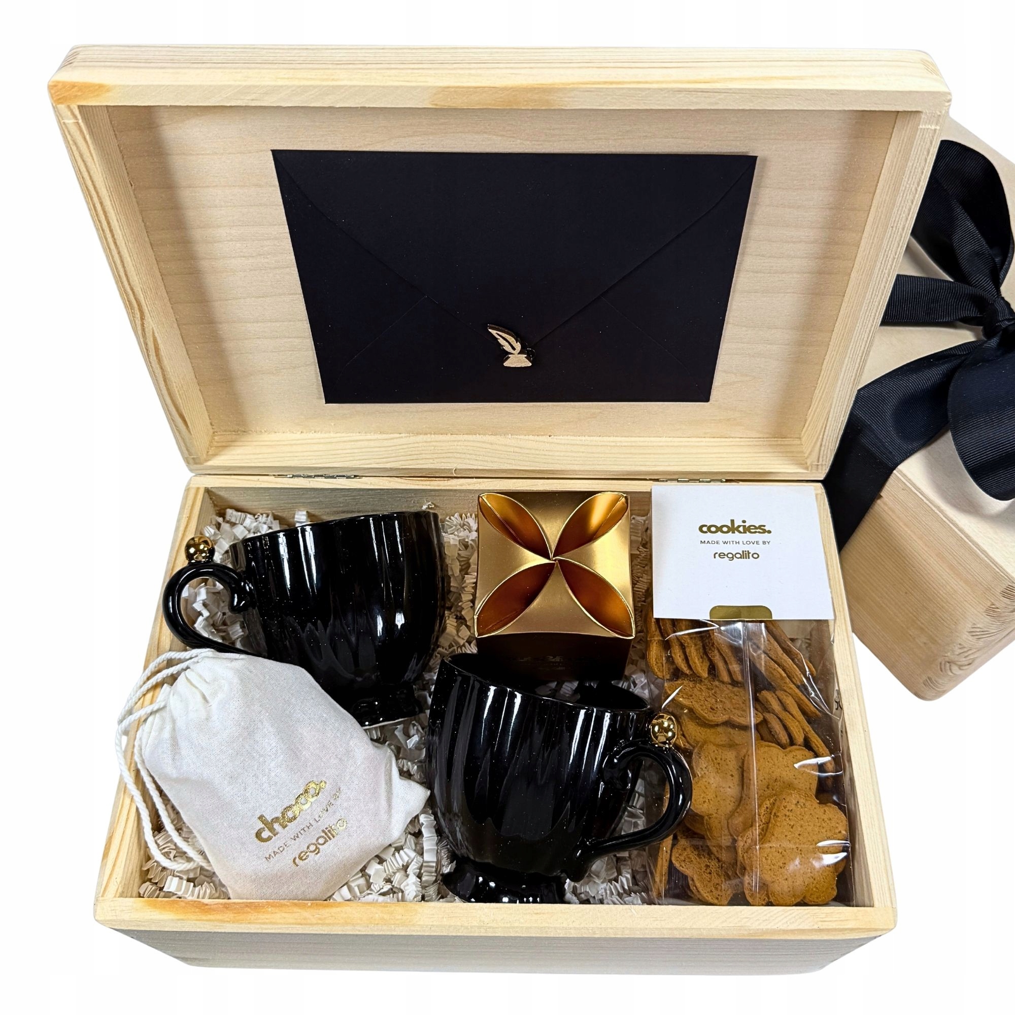 Box nr 683 Zestaw Kosz Prezentowy Upominek Personalizowany Pudełko