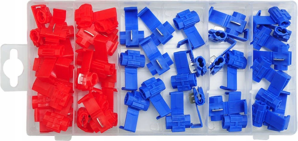 ZESTAW SZYBKOZŁĄCZY ELEKTRYCZNYCH 50SZT.