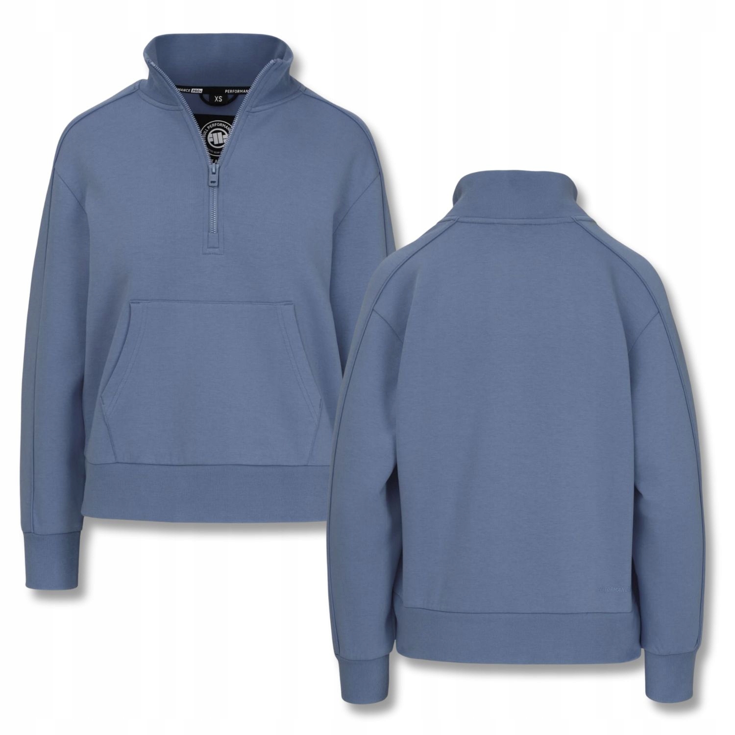 Dámská Mikina s zipem Pitbull Bavlněná Klokanka se stojáčkem Discovery