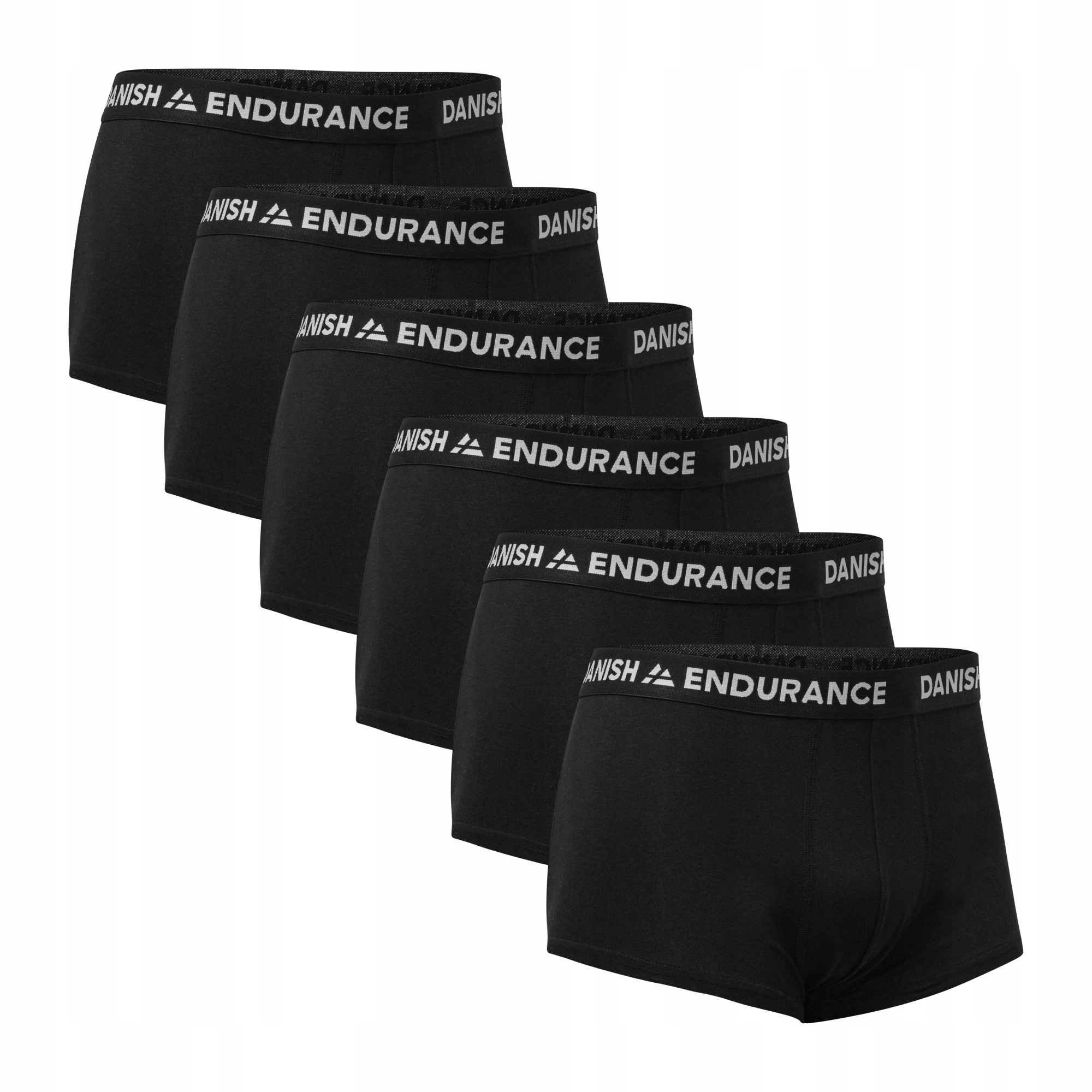 Krótkie Bawełniane Bokserki Danish Endurance Męskie Majtki 6-pak XL