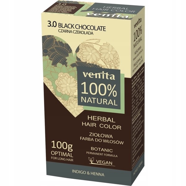 

Herbal Hair Color 3.0 Czarna Czekolada Ziołowa far
