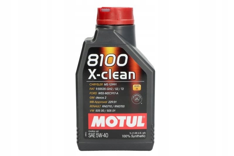 Olej silnikowy Motul 8100 X-clean C3 5W-40 1L