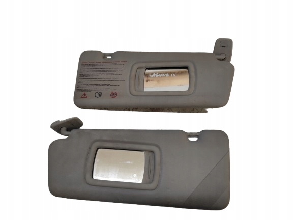 RENAULT LAGUNA 3 III 07- DASZKI OSŁONY PRZECIWSŁONECZNE