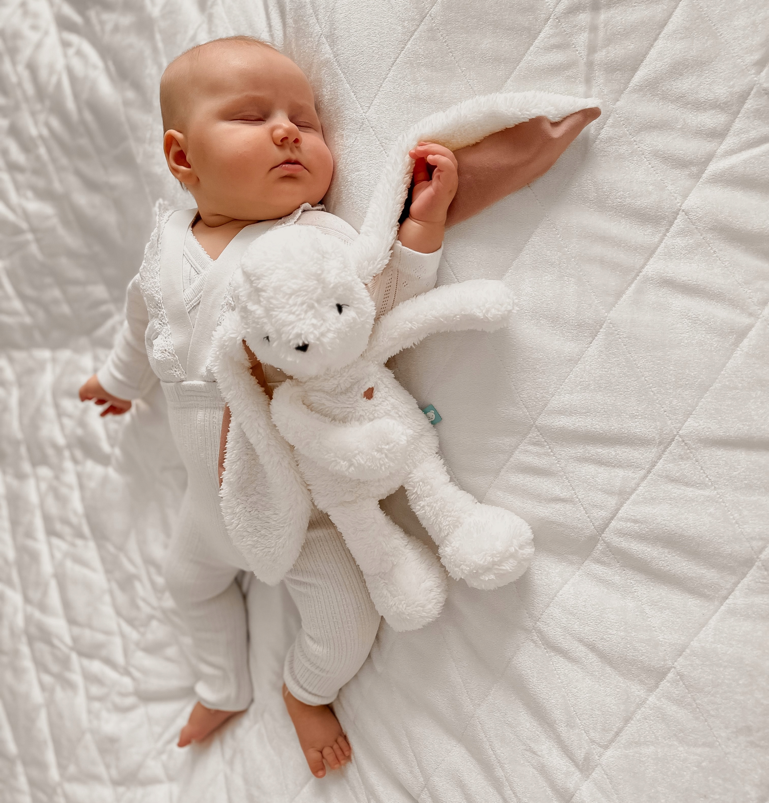 SZUMIŚ PRZYTULANKA KRÓLIK DLA DZIECI NA SEN 5W1 LAMPKA MELODIE SZUMY+GRATIS Wiek dziecka 0 +