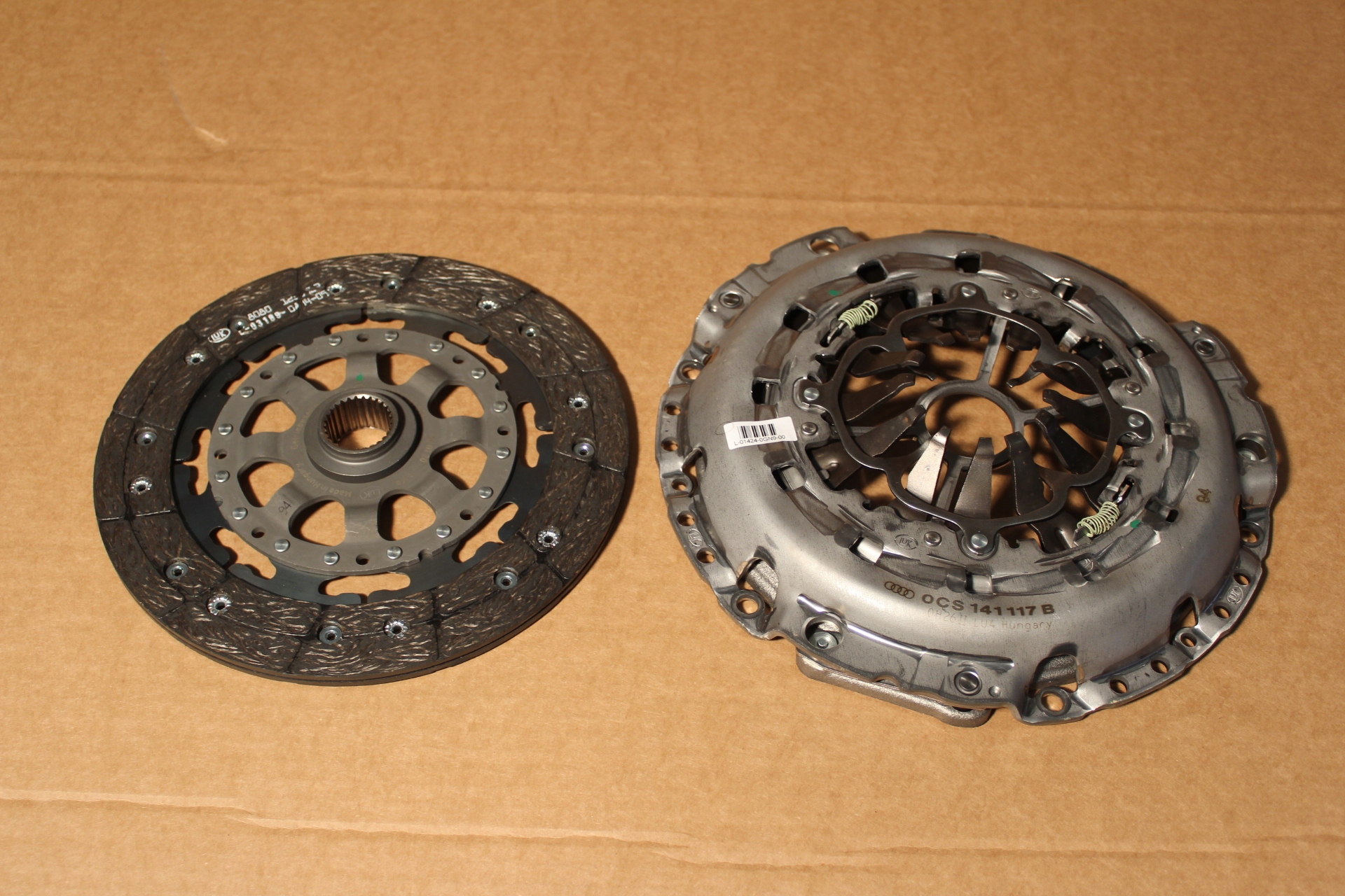 0CS141031 0CS141117B - Диск сцепления зажим Audi новый оригинал