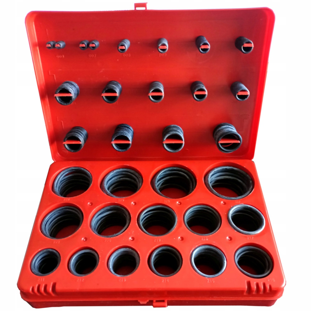 ORING O-ring ZESTAW SERVICE KIT metryczne 386 szt EAN (GTIN) 05907431114397