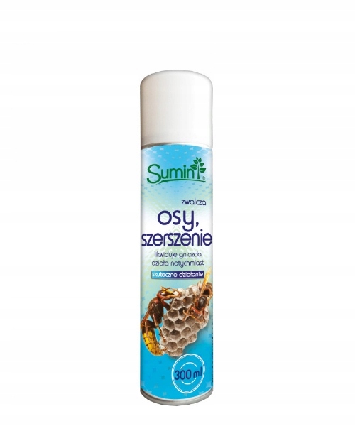 

Sumin Gaśnica Spray Zwalcza Osy i Szerszenie 300ml