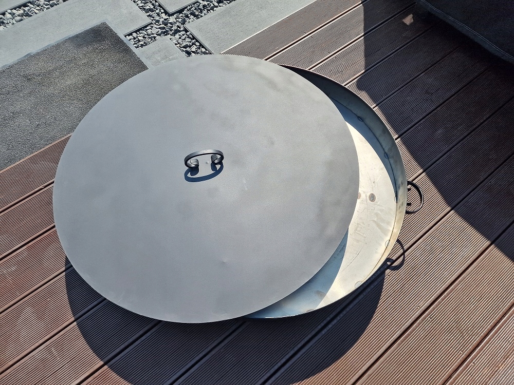 POKRYWA DO OGNISKA I PALENISKA 80CM GRILL Długość 80 cm