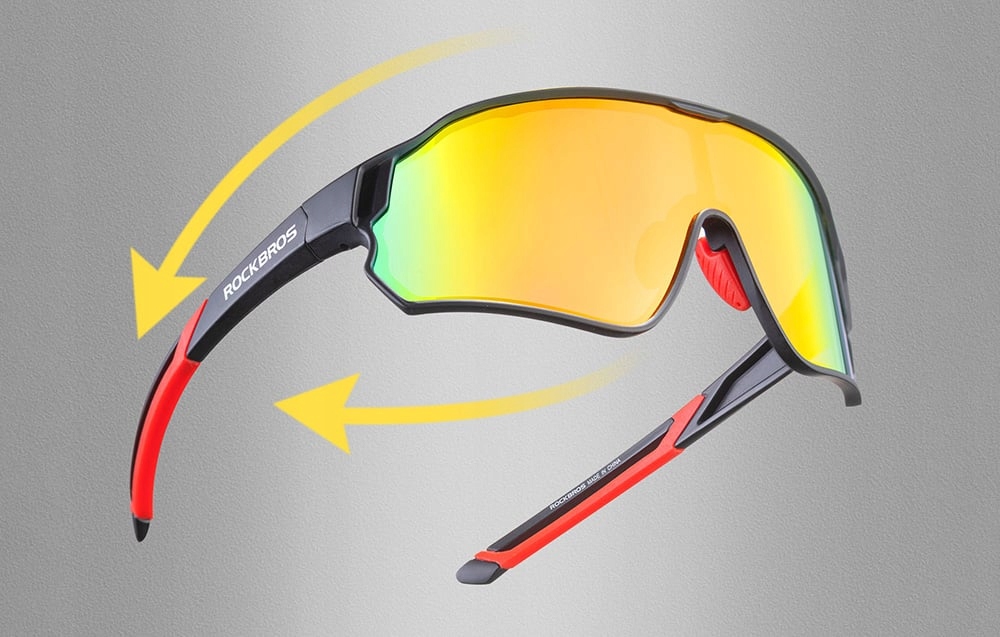 ROCKBROS POLARYZACYJNE FOTOCHROMOWE OKULARY ROWEROWE DO BIEGANIA WSPINACZKI Marka Rockbros