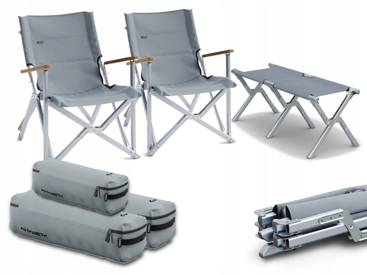 Dometic kompaktowe krzesło turystyczne kempingowe
