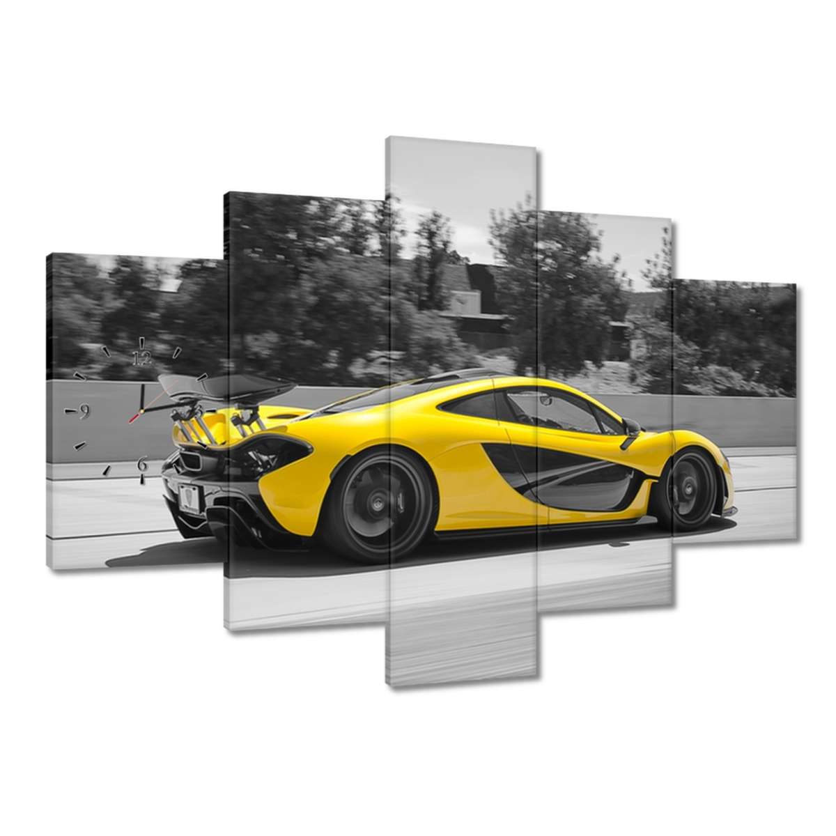 Nástenné hodiny 150x105 Mercedes McLaren P1