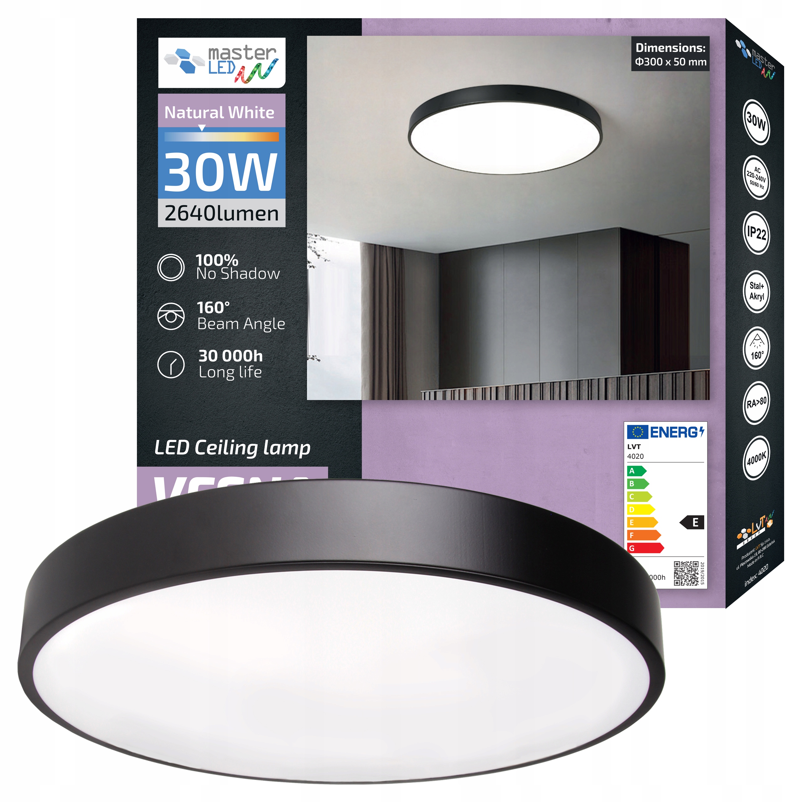 

Plafon Led Natynkowy sufitowy oprawa Lampa panel