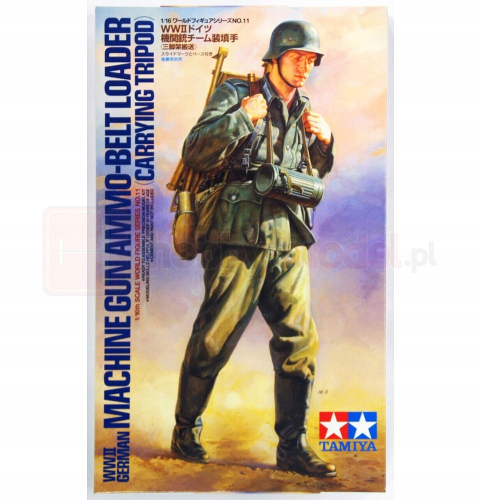 Tamiya 36311 1/16 Německý kulometný nakladač munice