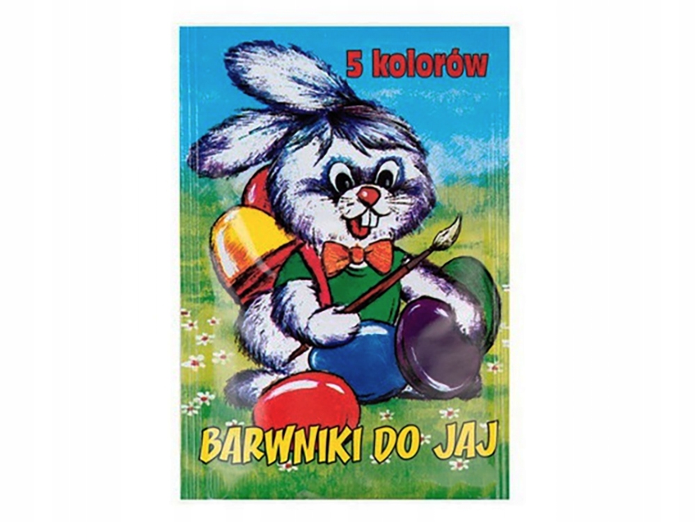 

Barwniki spożywcze do jajek wielkanocnych 5 szt
