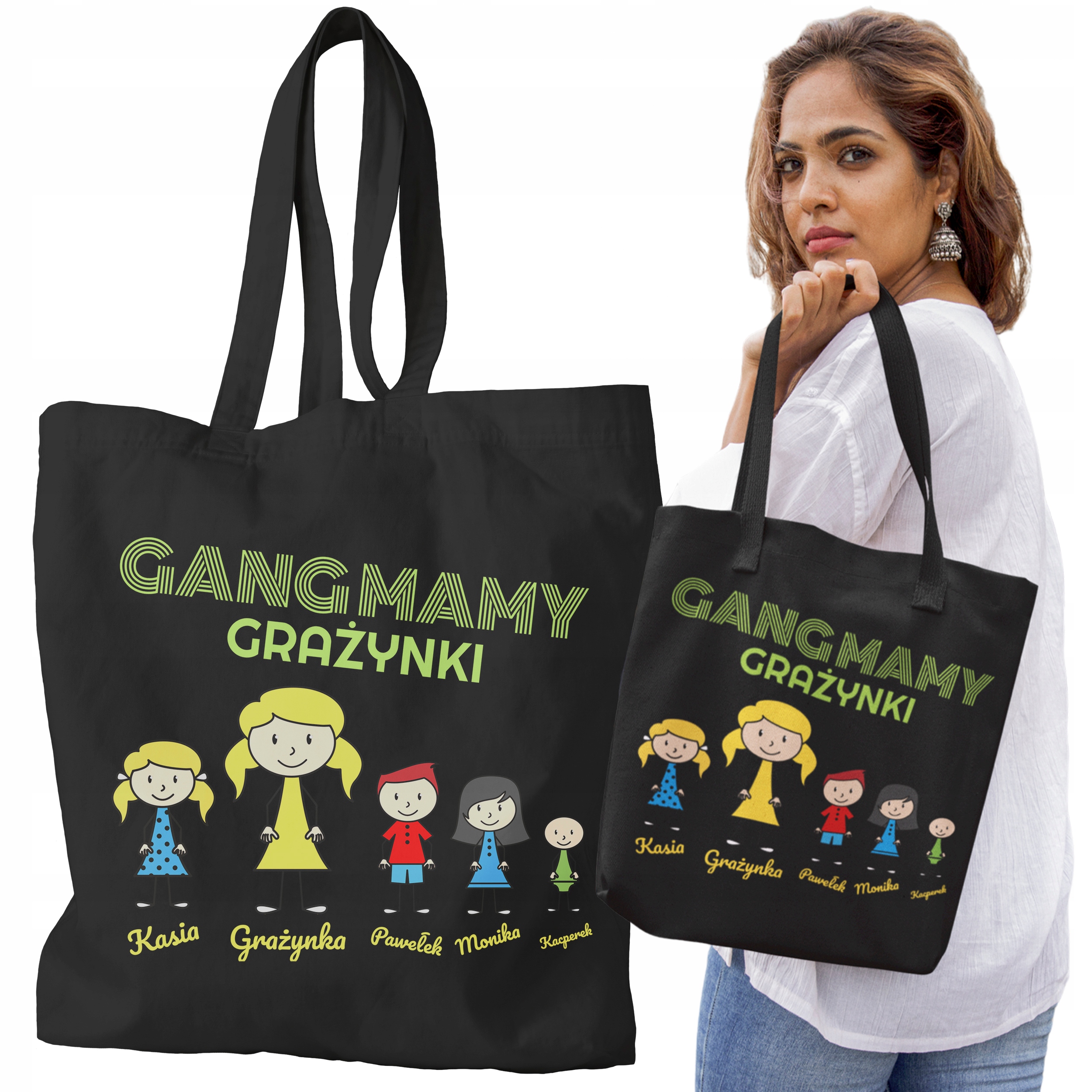 

Torba Zakupowa Dla Mamy Gang Personalizowana