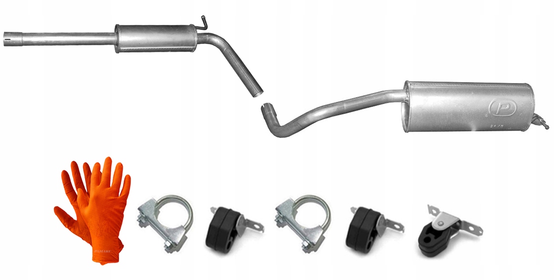 Seat Ibiza 1.4 1.6 (od Roku 2010) Hatchback Coupe Kombi Tlumič