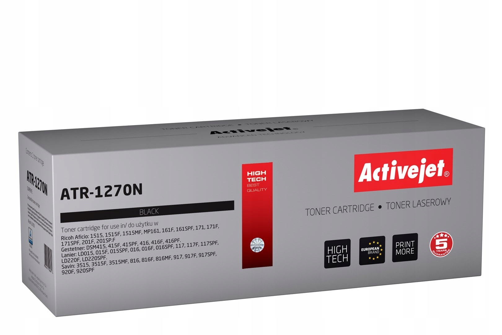 Toner Activejet ATR-1270N (zamiennik do Ricoh 1270D 888261; Supreme; 7000 s