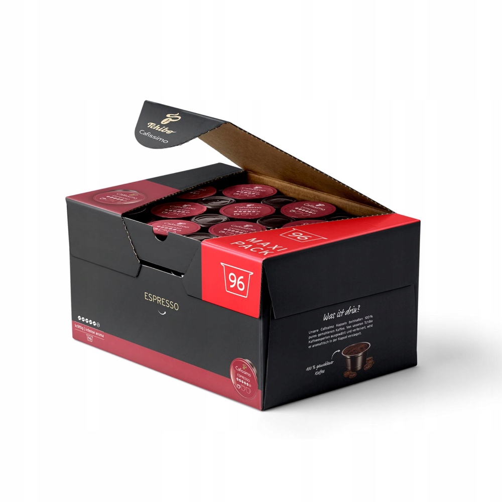Tchibo Cafissimo Espresso Intense Aroma Kawa Palona Kapsułki 96 Szt