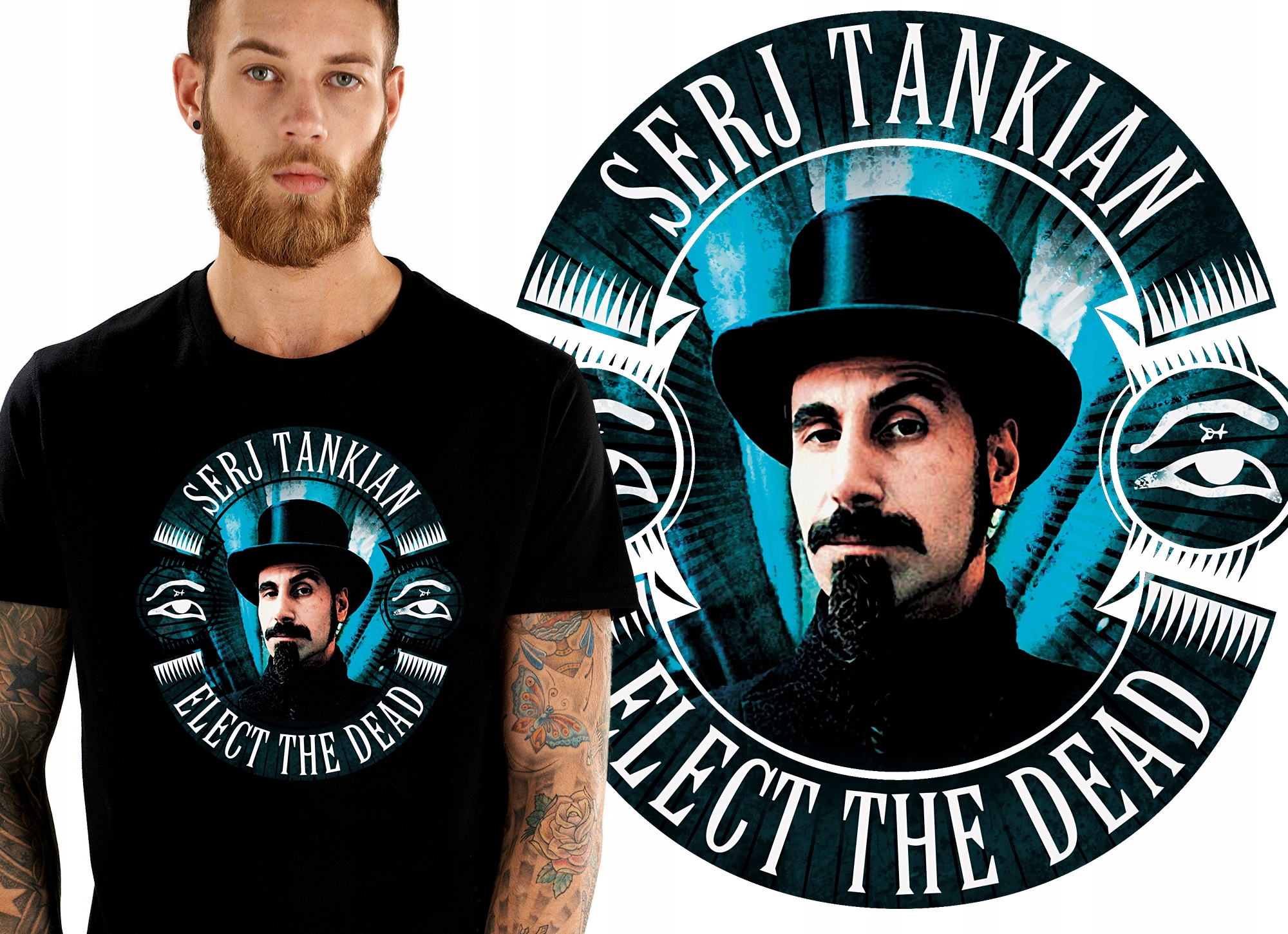 

System Of A Down Soad Serj Koszulka Męska XXL