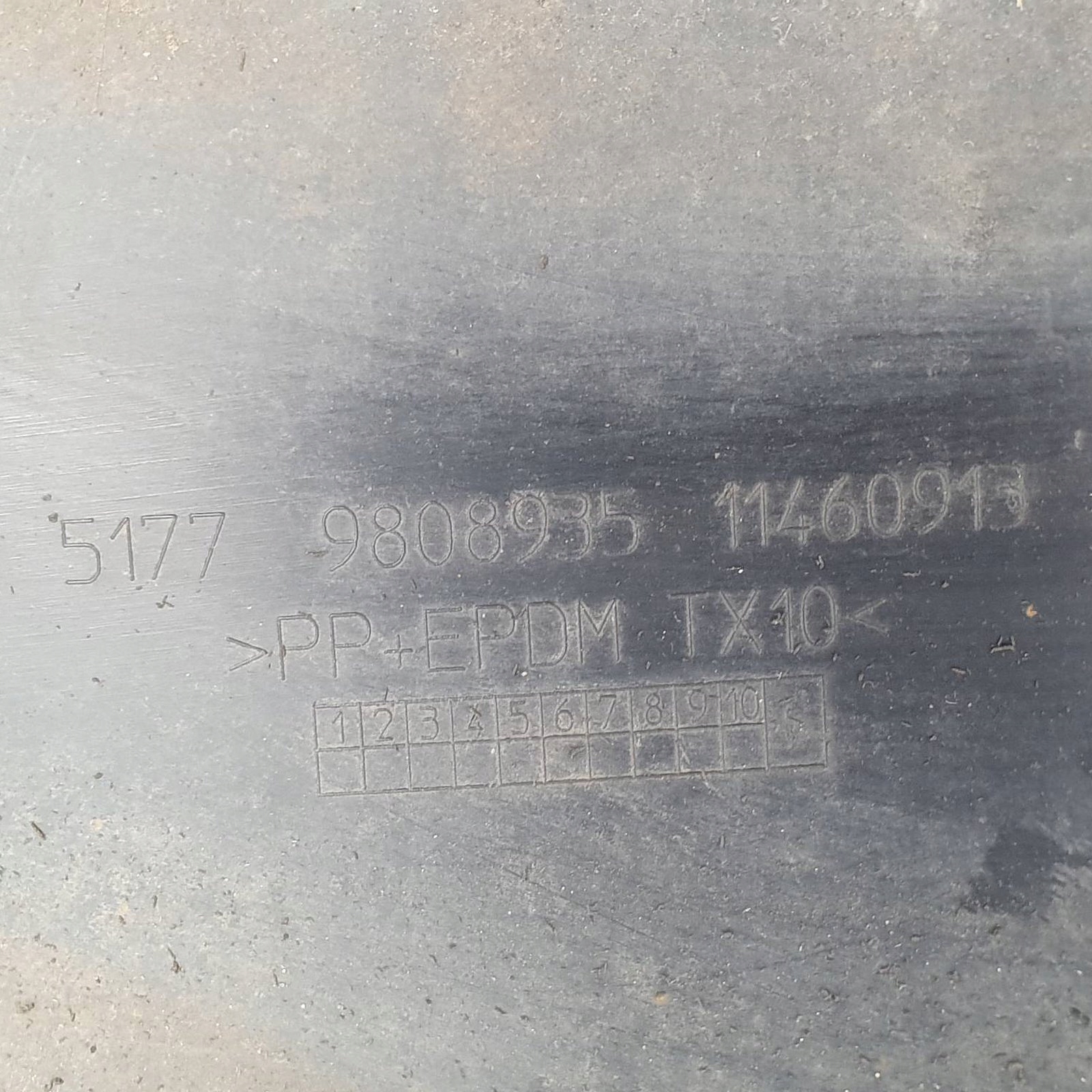 OSLONA 11460913 MINI COOPER PACEMAN R61 Part number 11460913