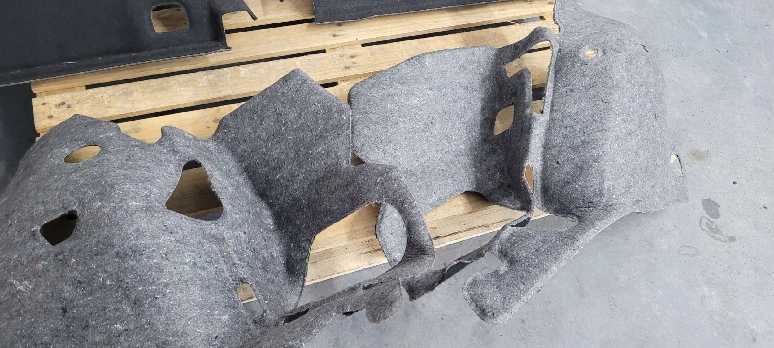 A3 8V boot upholstery left right upholstery rear part rear sedan 2X