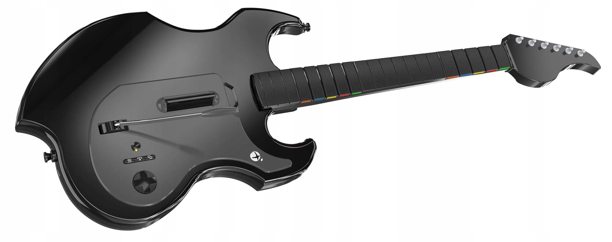 Бездротовий гітарний контролер PDP Riffmaster для Xbox Series X чорного кольору, код виробника: 049-034-BK