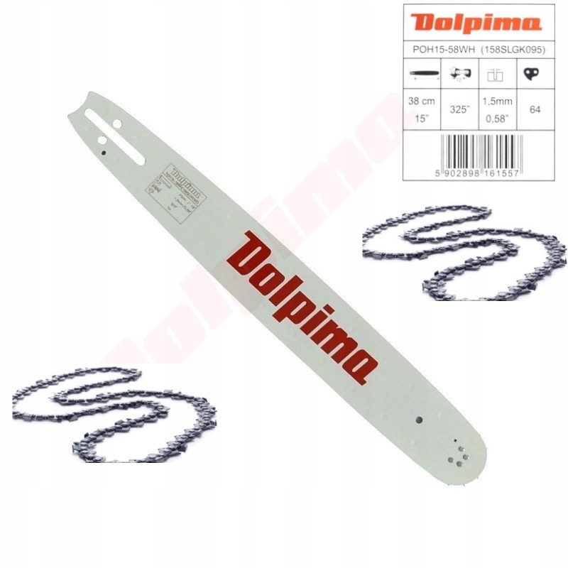 

Husqvarna Prowadnica 38CM Łańcuch X2 45 51 254 242