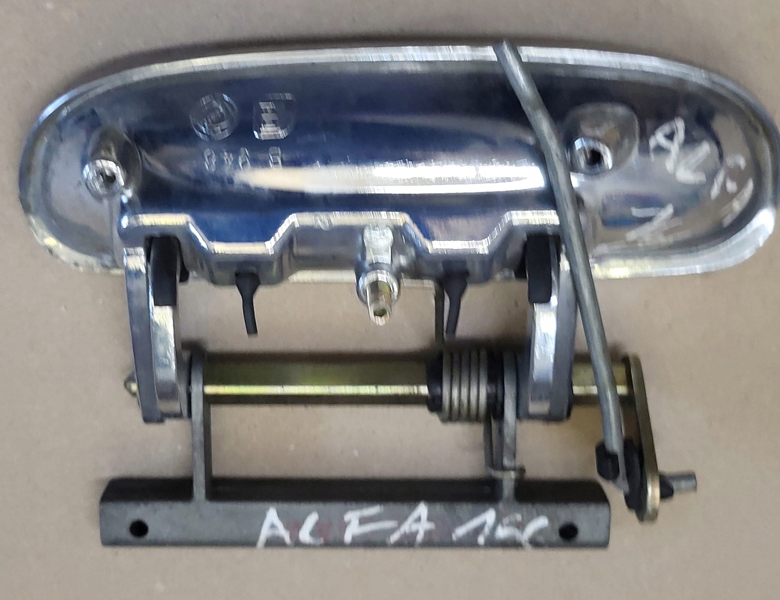 handle exterior door left rear part CHROM ALFA ROMEO 166 OE EU