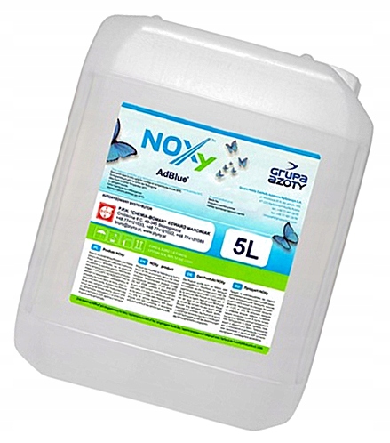 NOXY ADBLUE AD BLUE ТОПЛИВНАЯ ДОБАВКА ЕВРО ЖИДКОСТЬ 5Л