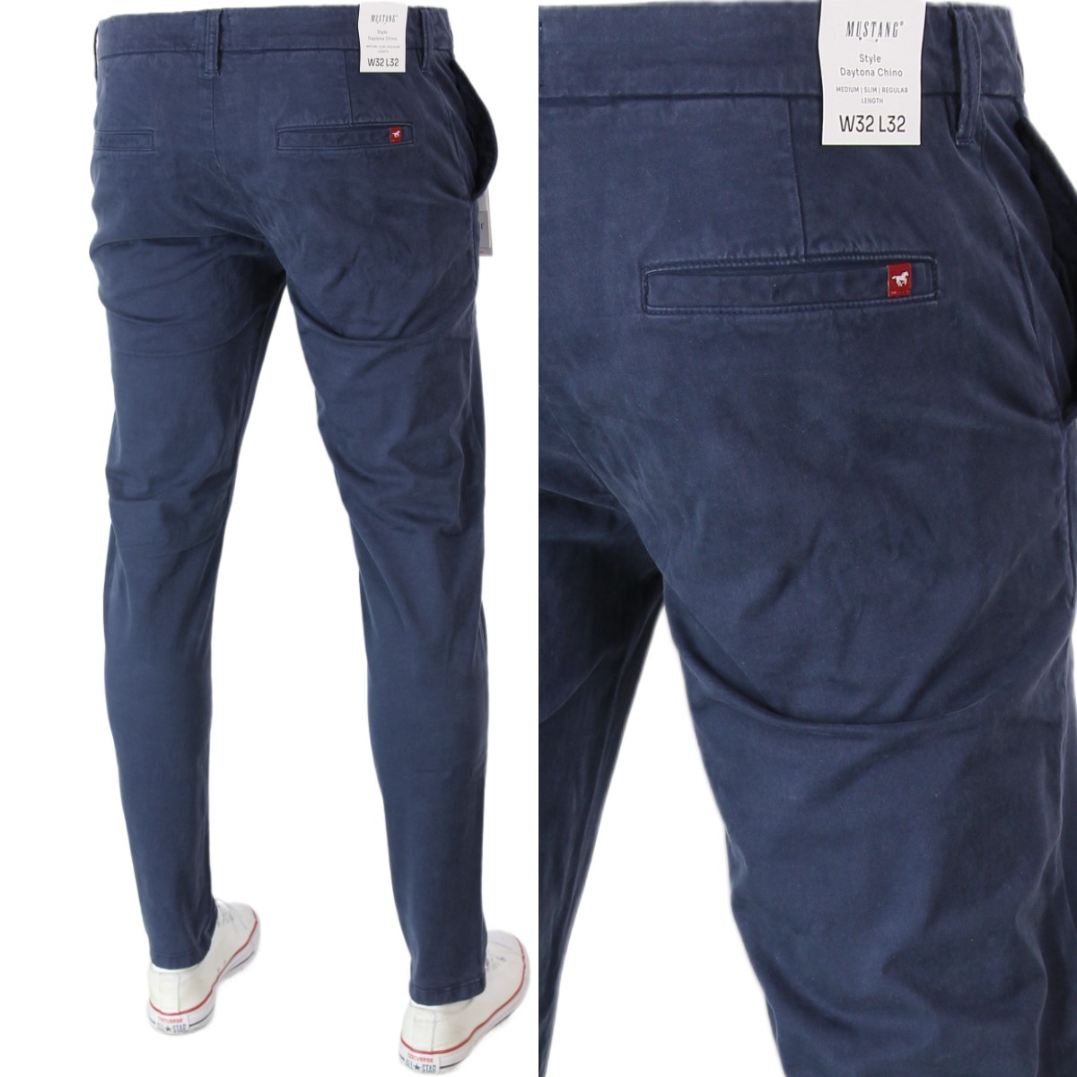 Mustang Chino Slim Fit Spodnie Jeansy W32 L32
