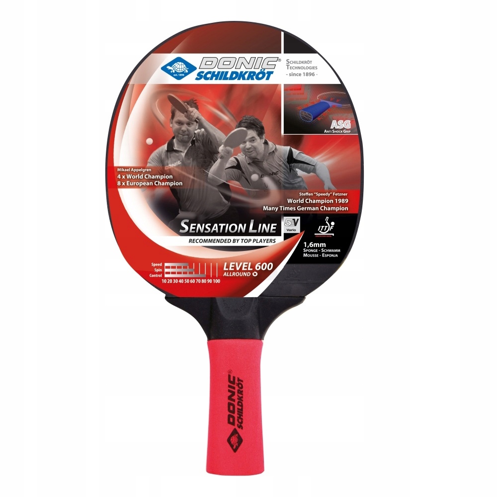 Pálka na stolní tenis Donic Sensation 600