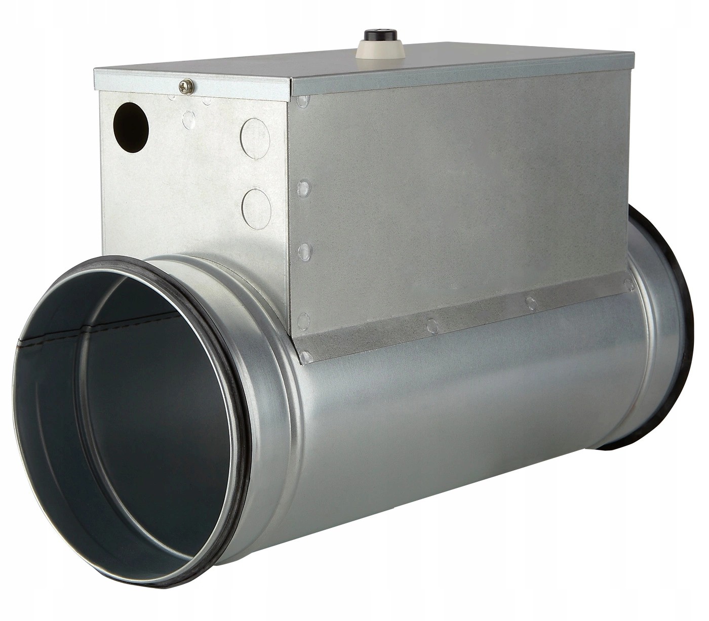 Jednostupňový kanálový ohřívač s ovládáním 200/2.4