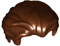 

Lego 25972 figurka włosy brązowy Rb 1 szt N