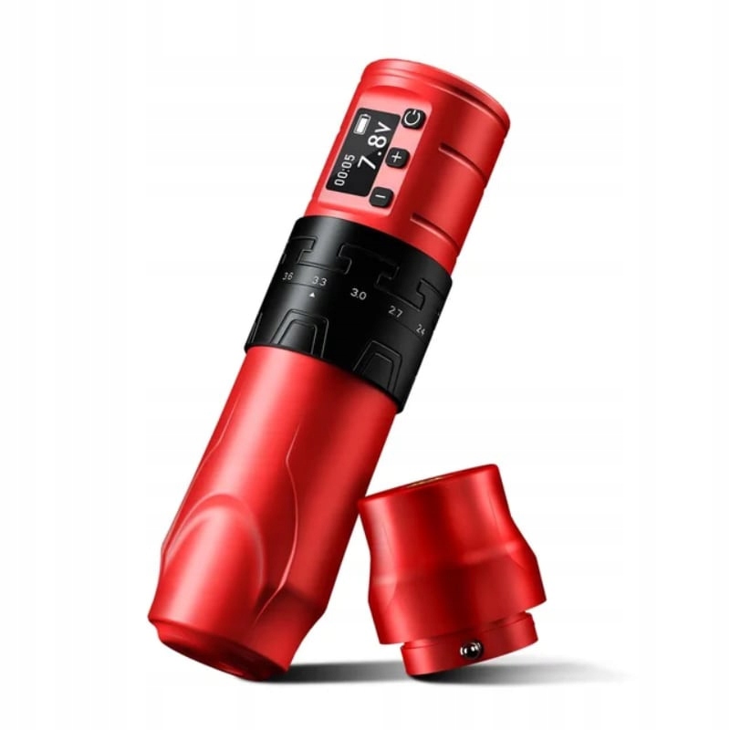 Profesionální Bezdrátový Tetovací Strojek Pen Saber Red