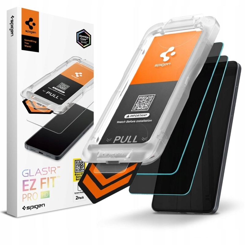 Spigen Glas.tR Ez Fit Pro Hd Privacy Tvrzené Sklo Soukromí 2ks