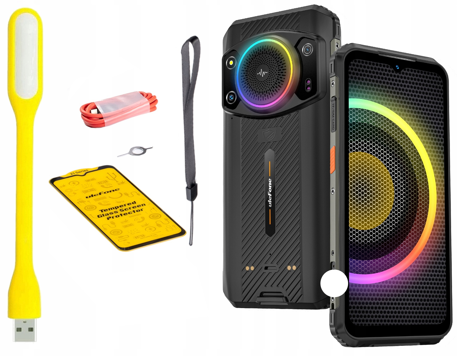 Ulefone Armor 21 Pancerny Smartfon 8/256GB 4G 9600mAh 64M