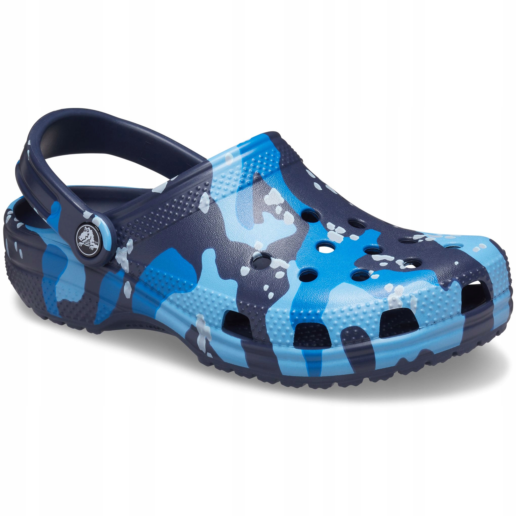 

Klapki Męskie Crocs Classic Printed Moro Piankowe