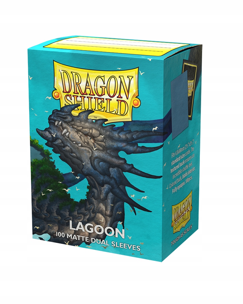 Koszulki na karty Dragon Shield Matte Dual lagoon