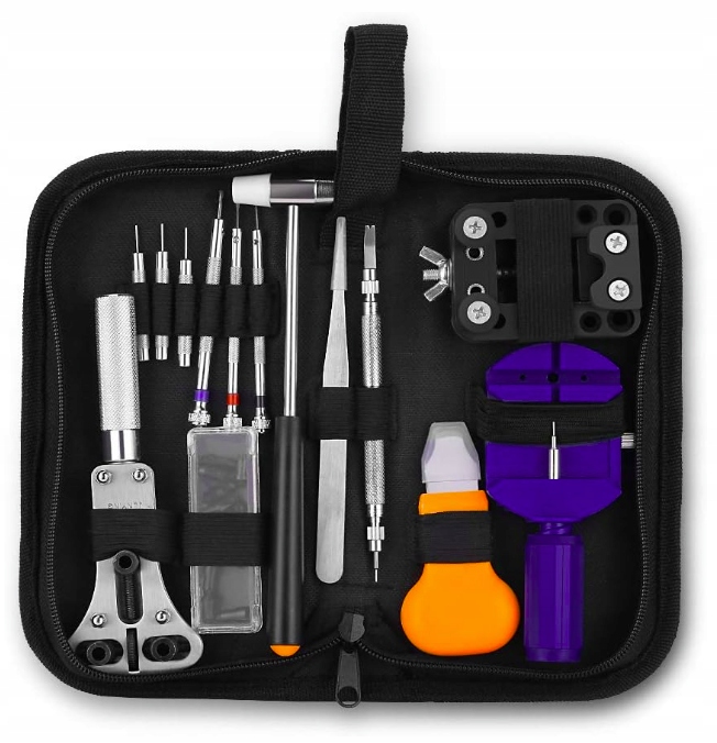 ZESTAW DO WYMIANY BATERII ZEGARA DOMOWY ZEGARMISTRZ