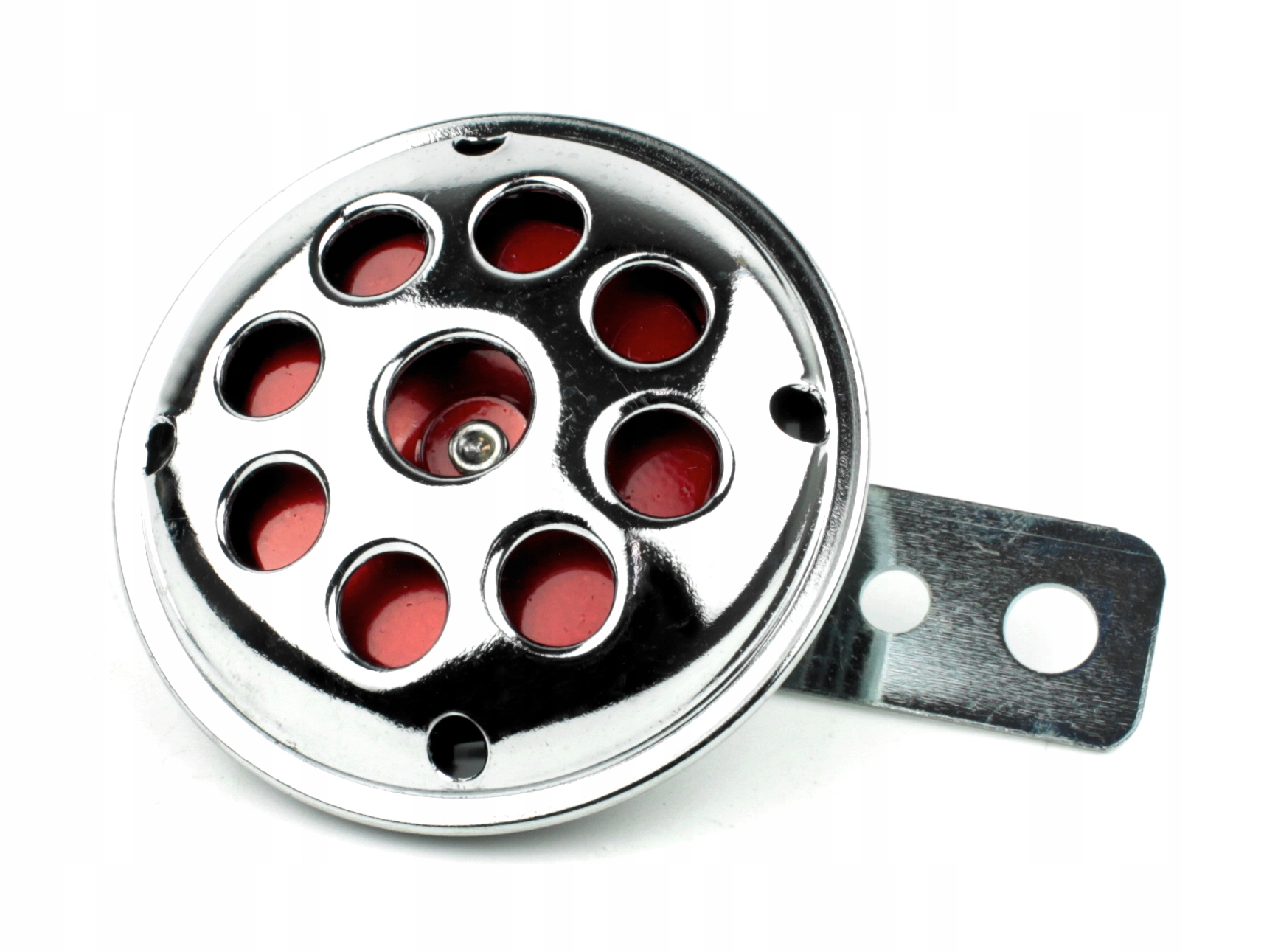 

Sygnał Dźwiękowy Klakson 12V 70MM Otwory Chrom