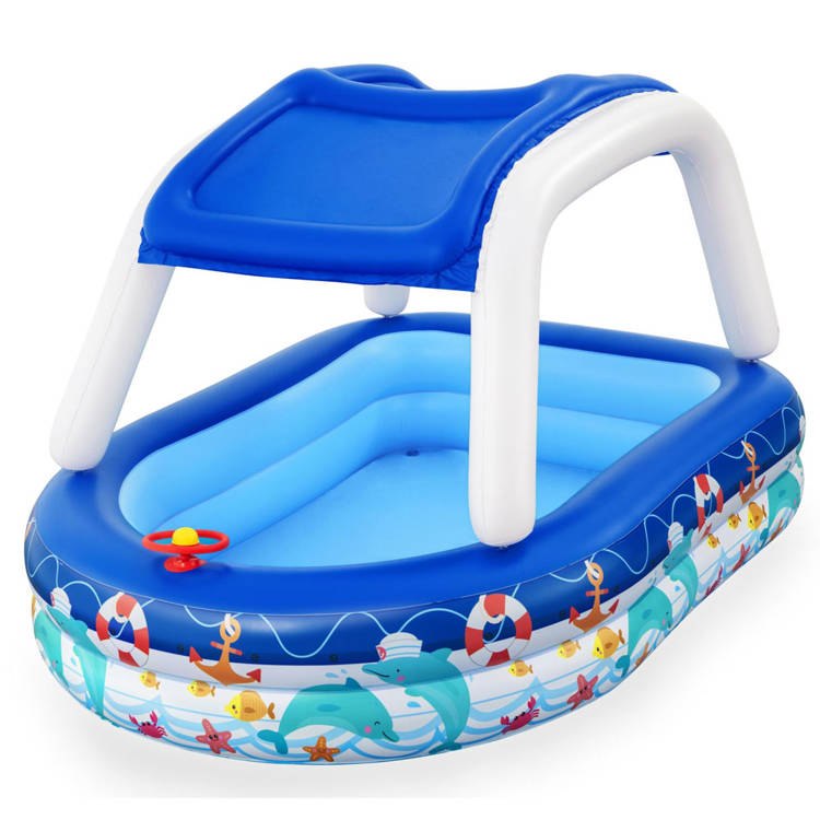 Nafukovací Bazén Se Stříškou 213 x 155 x 132 cm Bestway 54370