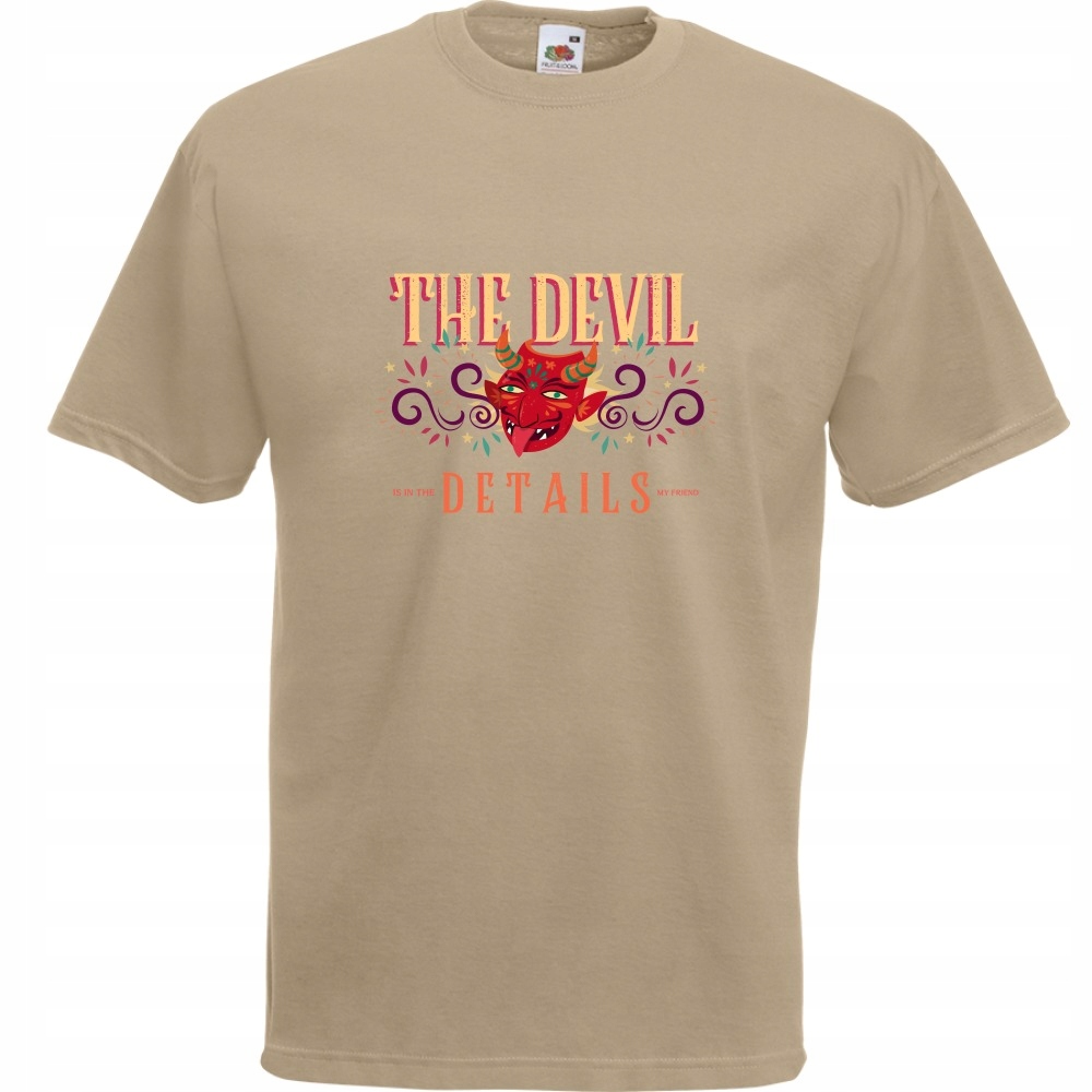 

Koszulka the devil details M khaki