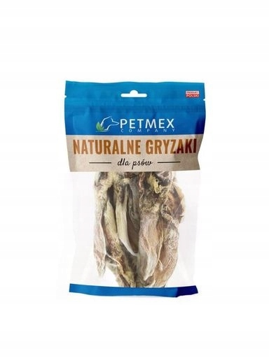 5 x Petmex Králičí ucho s kožešinou, přírodní kousátko 100 g