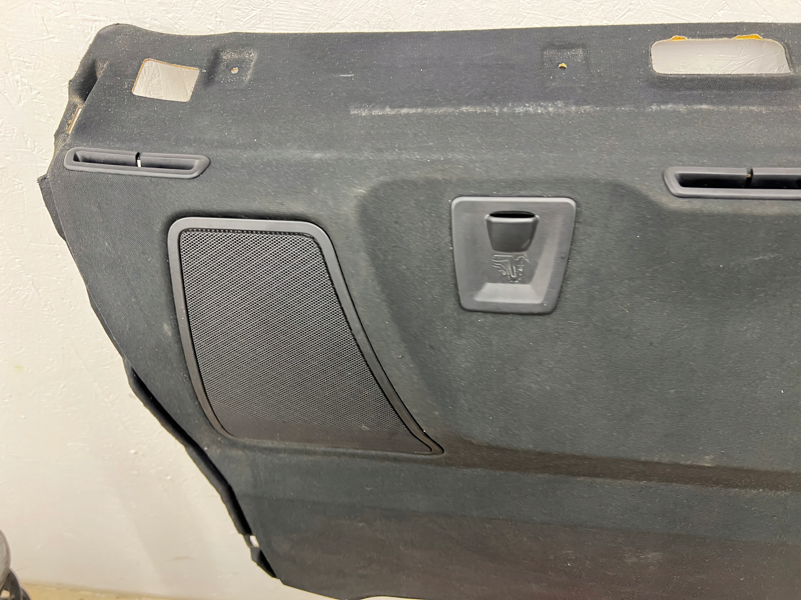 BMW F10 plato boot rear black 9173452
