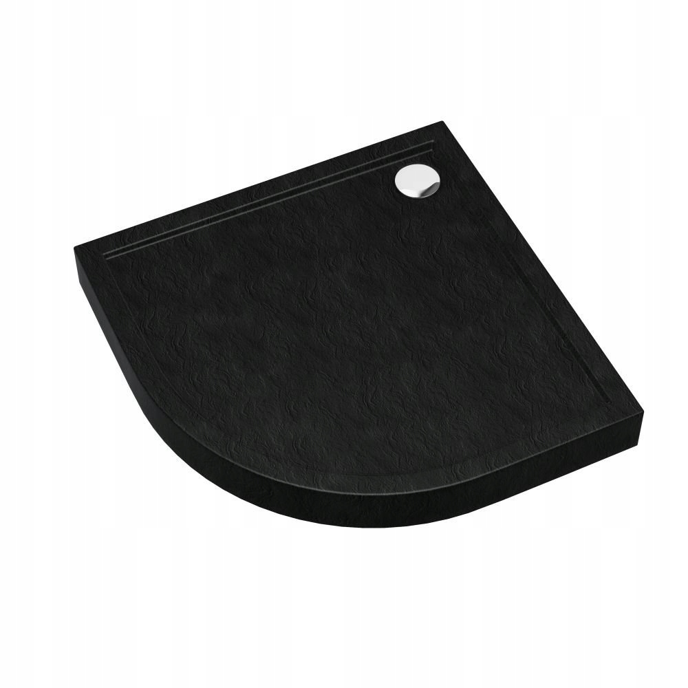 Kompaktní sprchová vanička Schedline Cameron Černý kámen 90x90