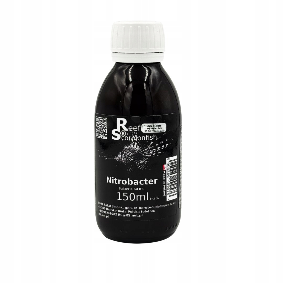 Nitrifikační Bakterie Reef Scorpionfish Nitrobacter 150 ML Akvárium