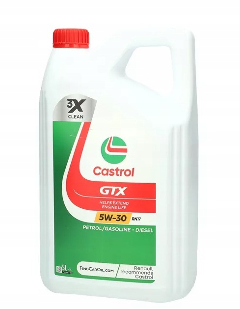 Olej silnikowy Castrol 5 l 5W-30 RN17