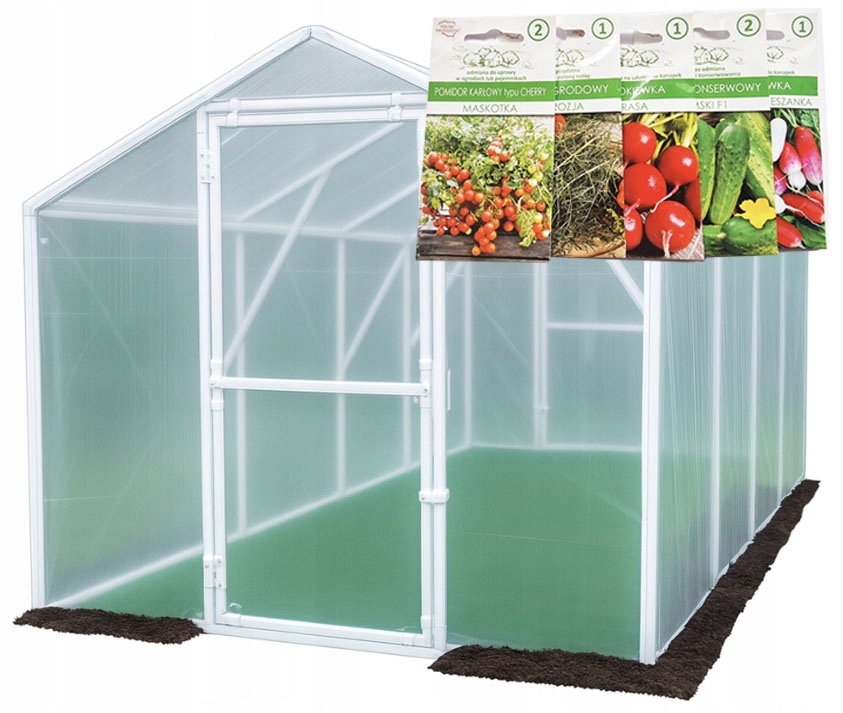 Zahradní fóliový tunel 200 x 300 6 m2 Polský Výrobce Ptf